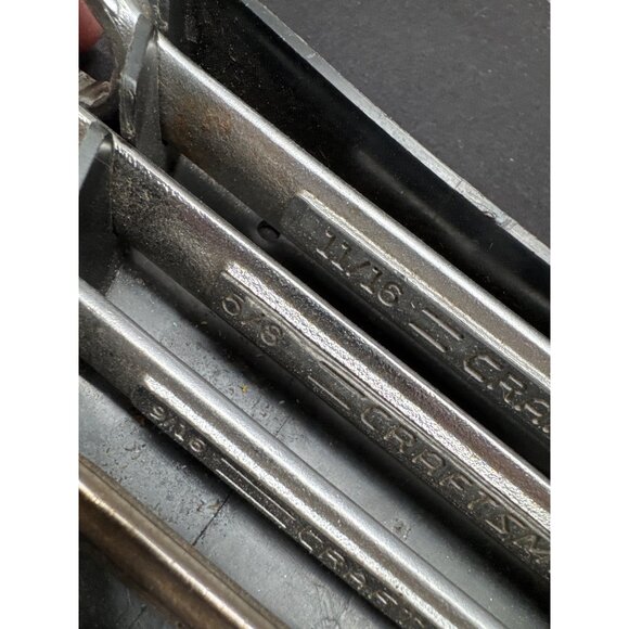Craftsman Combination Wrench Set 8 Piece SAE Sizes - Picture 3 of 5